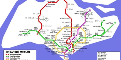 מפה של mrt
